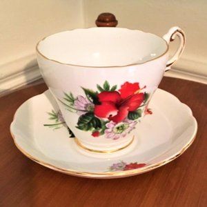 Regency English Bone China Tea Cup & Saucer